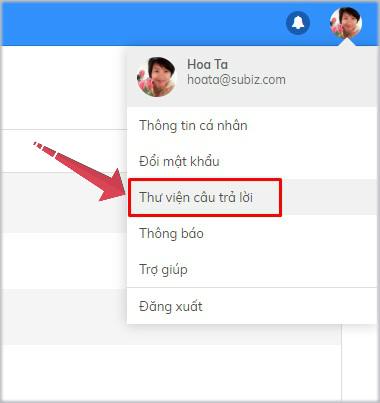 Cài đặt thư viện câu trả lời