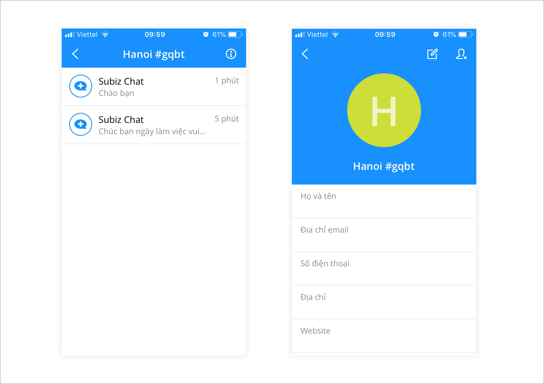 Xem thông tin khách hàng