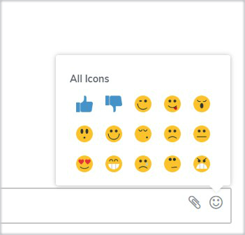 Sử dụng Emoji cảm xúc và chia sẻ file