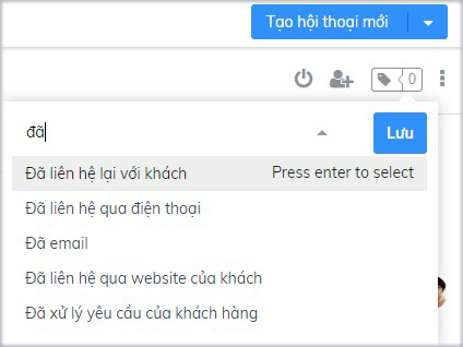 Gắn thẻ Tag 
