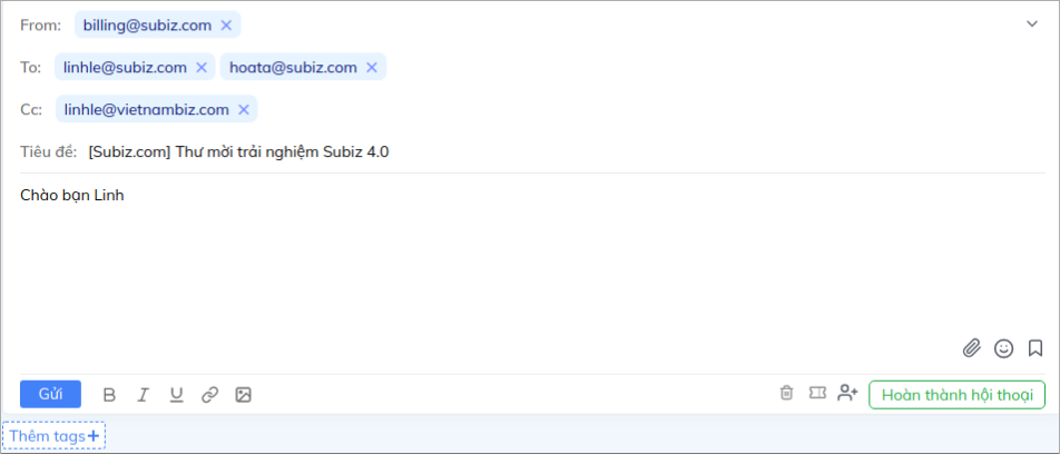 Soạn Email